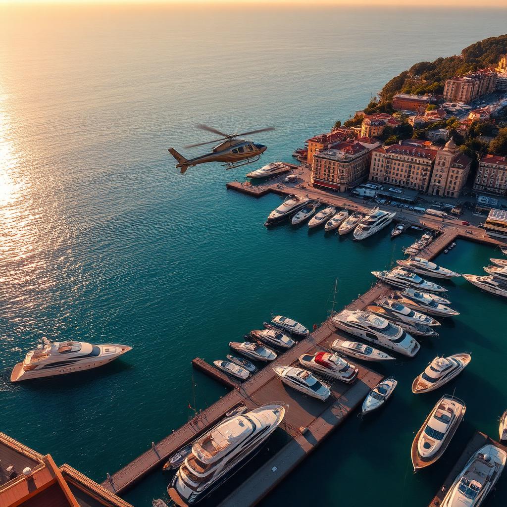 Cannes Yachting Festival — private helicopter transfer to Cannes