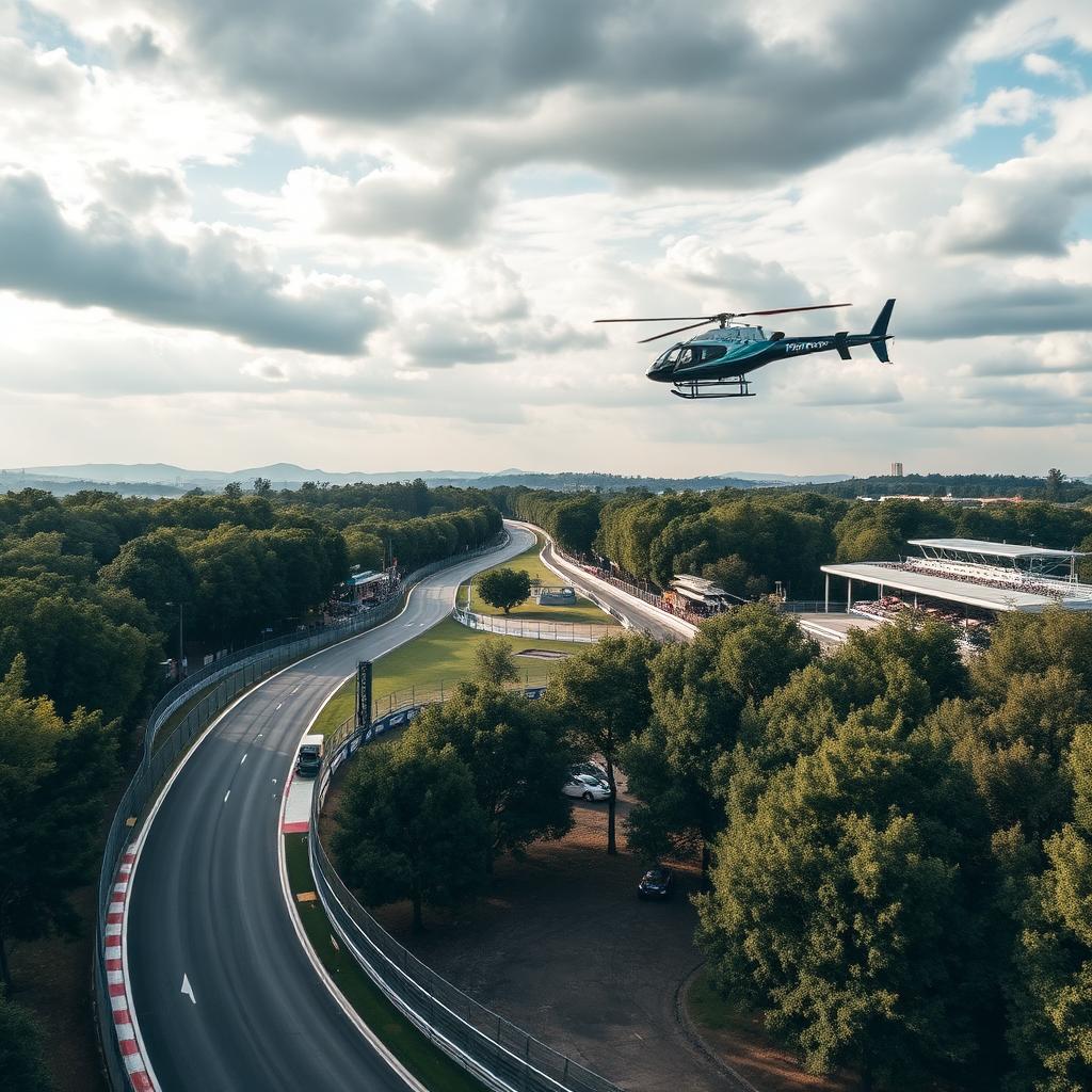 Italian Grand Prix · Monza — private helicopter transfer to Monza