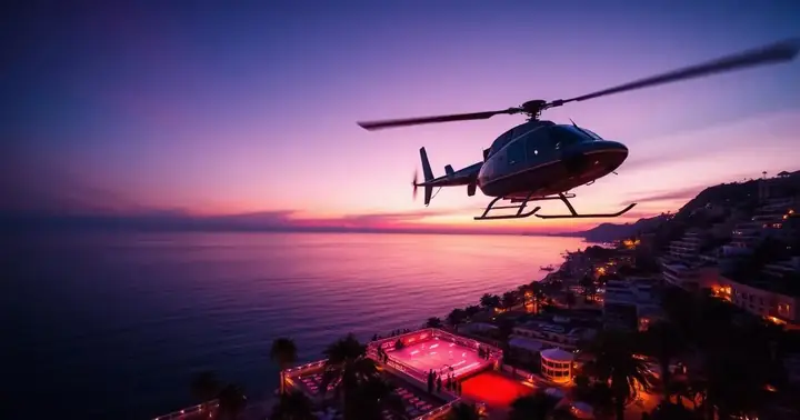 Sundance Film Festival — private helicopter transfer from SLC to Park City