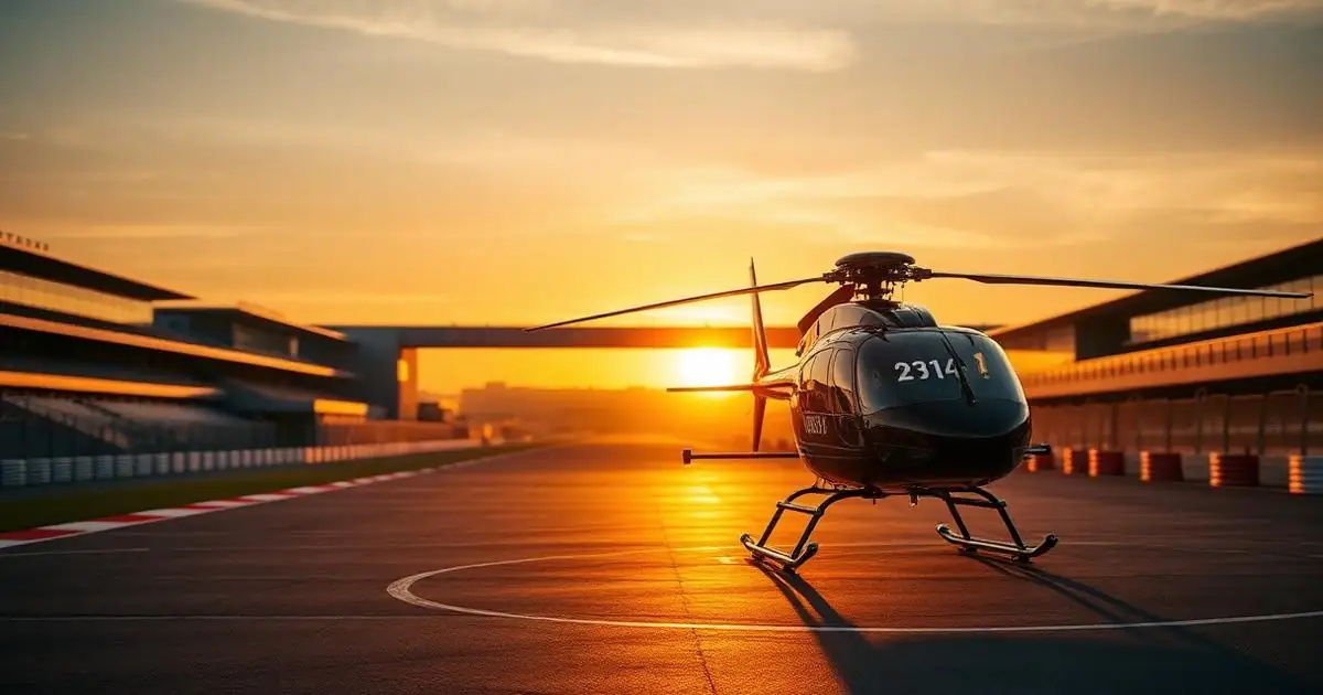 Qatar Grand Prix — private helicopter transfer from DOH to Doha