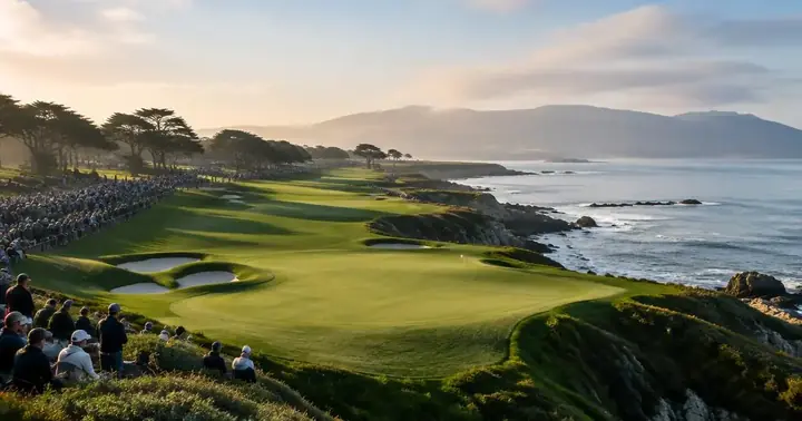 Illustrative golf image — not evidence of a permitted landing site