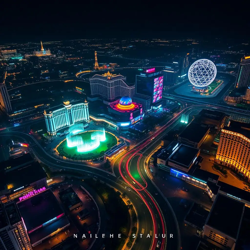 Las Vegas Grand Prix — private helicopter transfer from LAS to Las Vegas