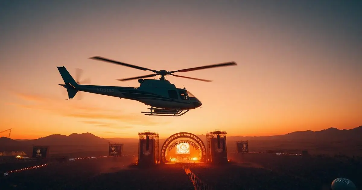 Verbier Festival — private helicopter transfer from GVA to Verbier