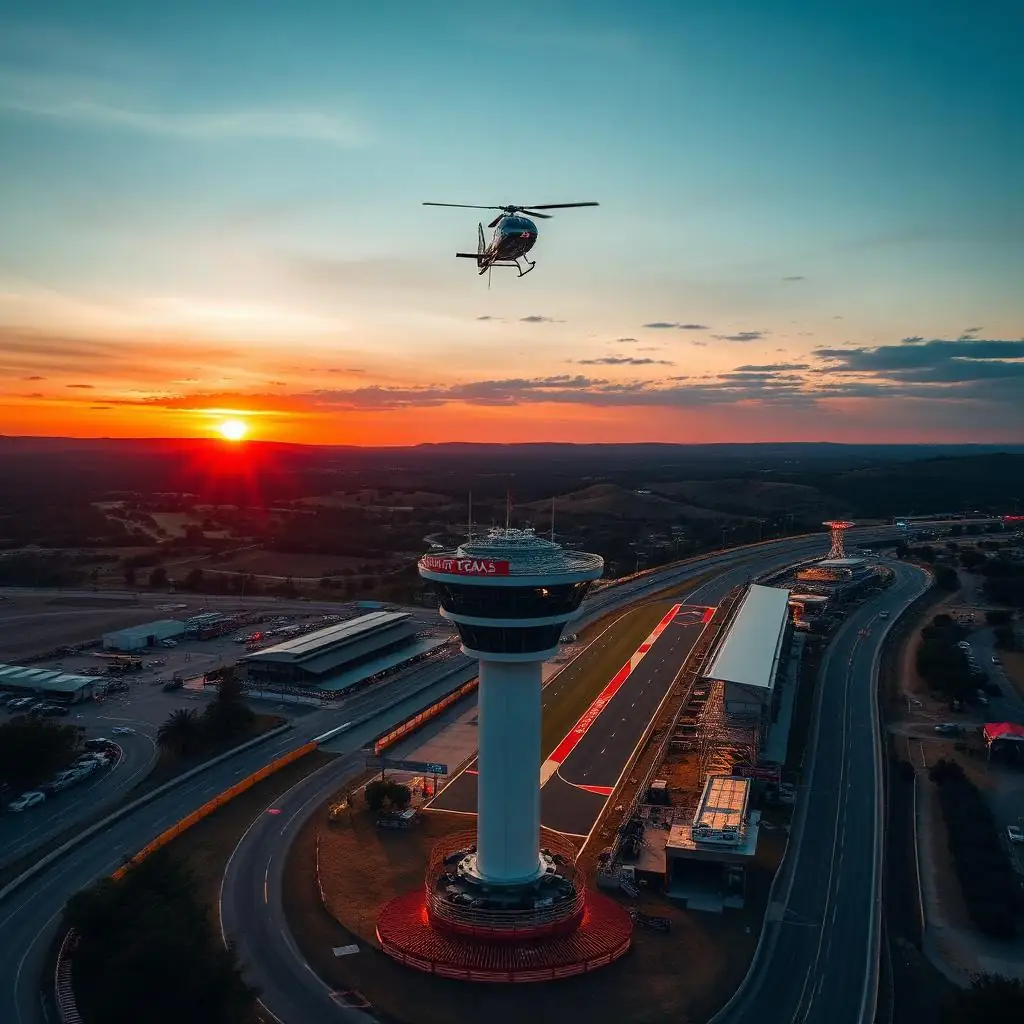 United States Grand Prix (Austin) — private helicopter transfer from AUS to Austin