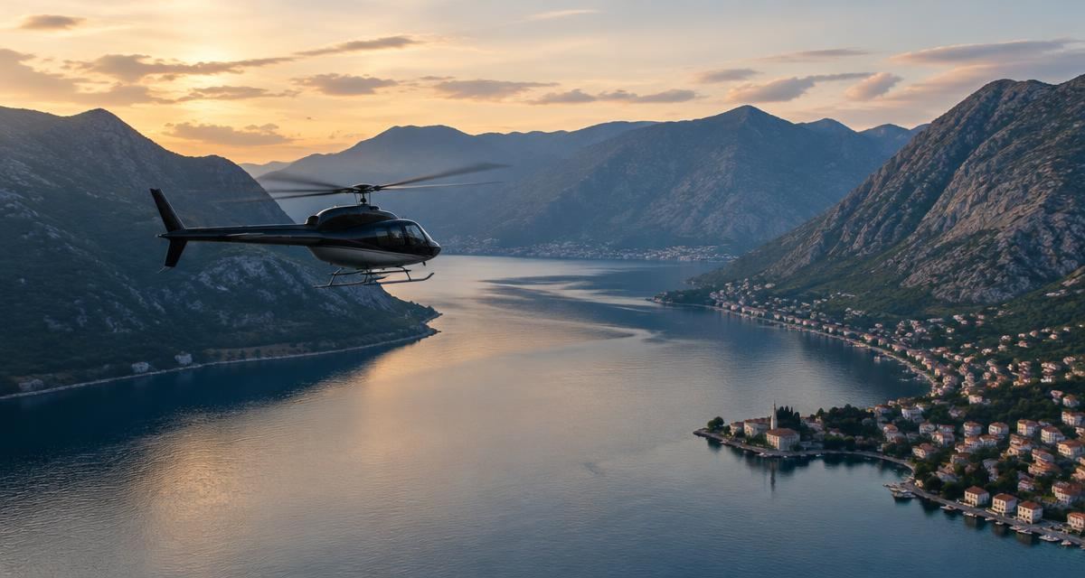 Vier weniger bekannte Routen für luxuriöse Hubschraubertransfers